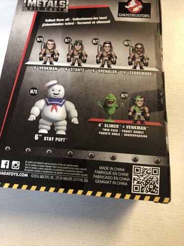 Jada Metals Diecast 4" Tall Figure 97639 - Venkman - Ghostbusters - Picture 5 of 5