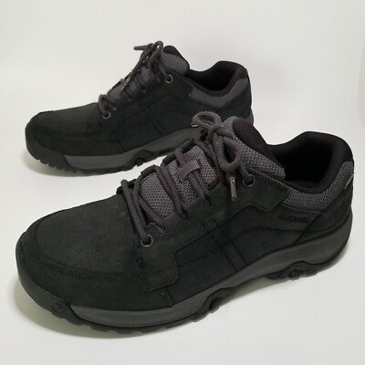 Merrell Moab  Hiking Men's Shoes sz 9.5/fits 10 Wide  Black/gray Suede Leather 