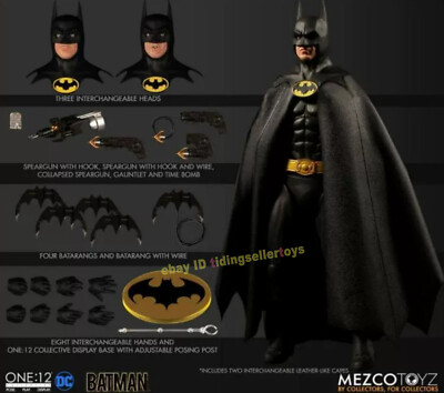 Mezco Batman 1989 1/12 Scale Action Figures DC Comic Version 6