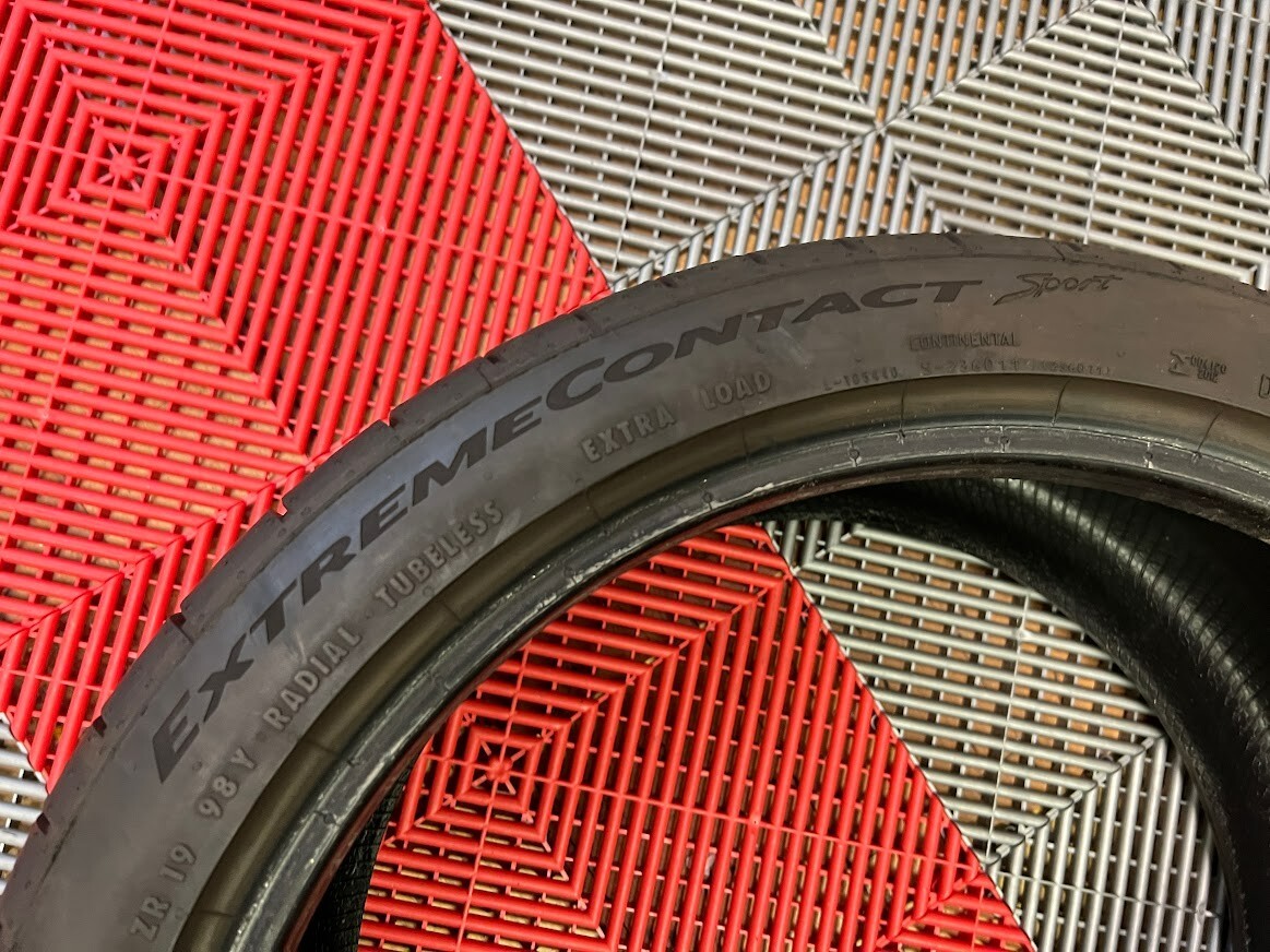 1 Continental Extreme Contact Sport Tire 265/35ZR19 98Y 8.5/32" 2020 eBay