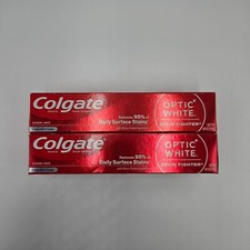 Colgate Optic White Toothpaste 2 Pk Stain Fig...