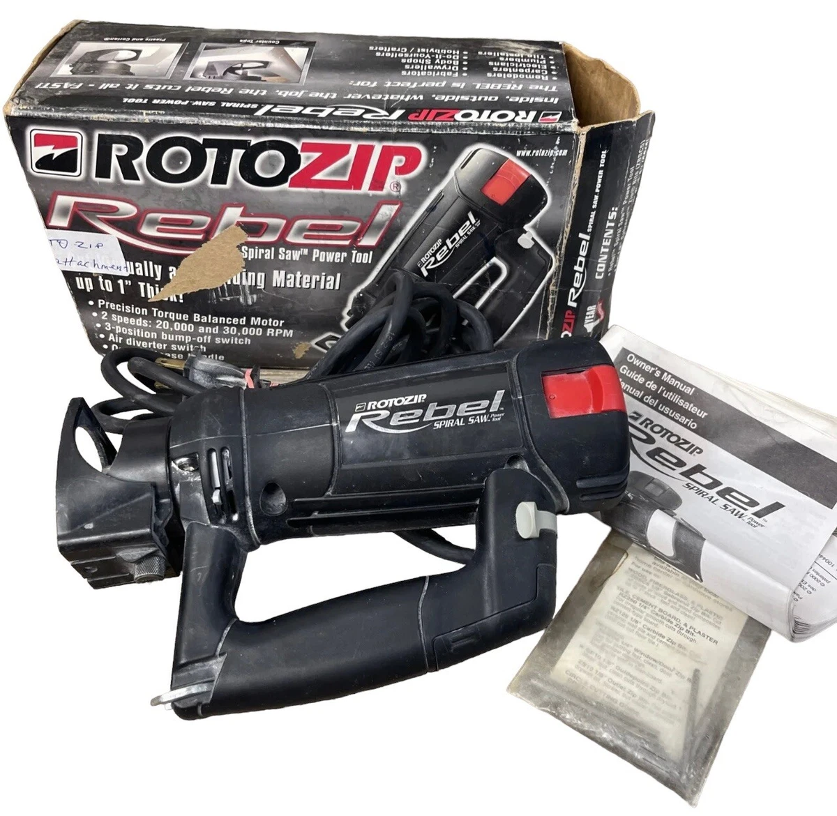 Rotozip rebel on sale spiral saw