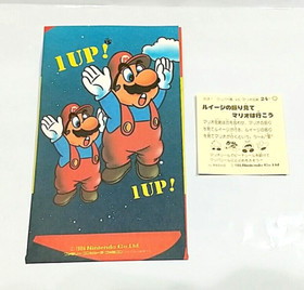 (Game Item) Sticker, Super Mario Bros 2, Fire, 1986, Amada, Mint, Famicom, Card