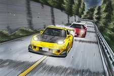 Keisuke Aoshima Bunka Kyozai initials D No.8 Takahashi FD3S RX-7 project D spec