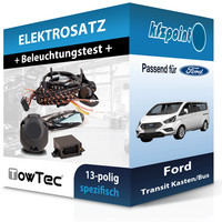 für Ford Transit Kasten/Bus 13- Towtec E-Satz 13Polig Fahrzeugspezifisch NEU