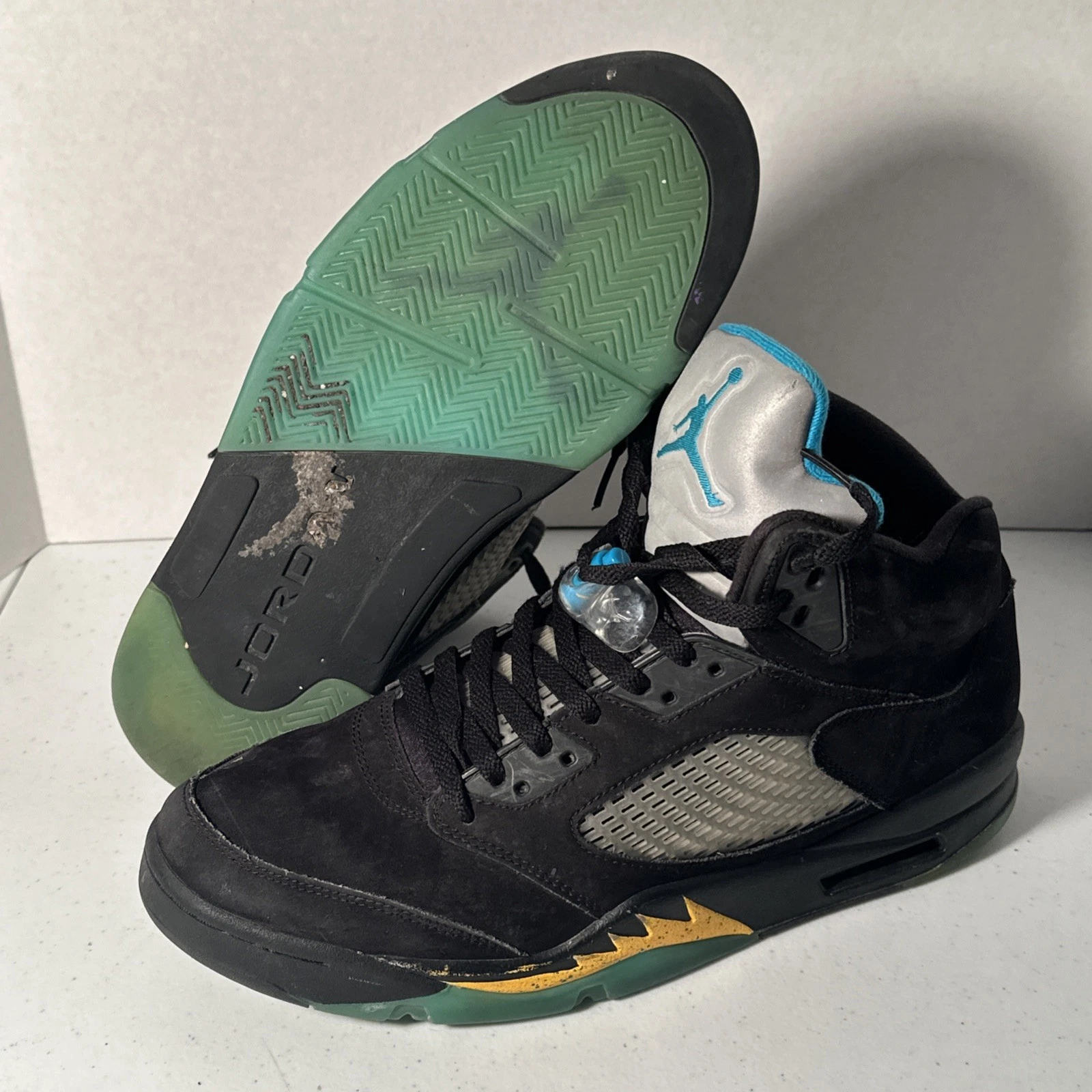 Nike Air Jordan 5 Retro Mid Aqua Men's Size 12 DD0587-047