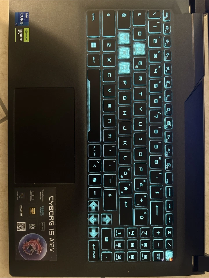 Gaming Laptop, MSI Cyborg 15 A12VF  |  16 GB RAM | - Immagine 3 di 4