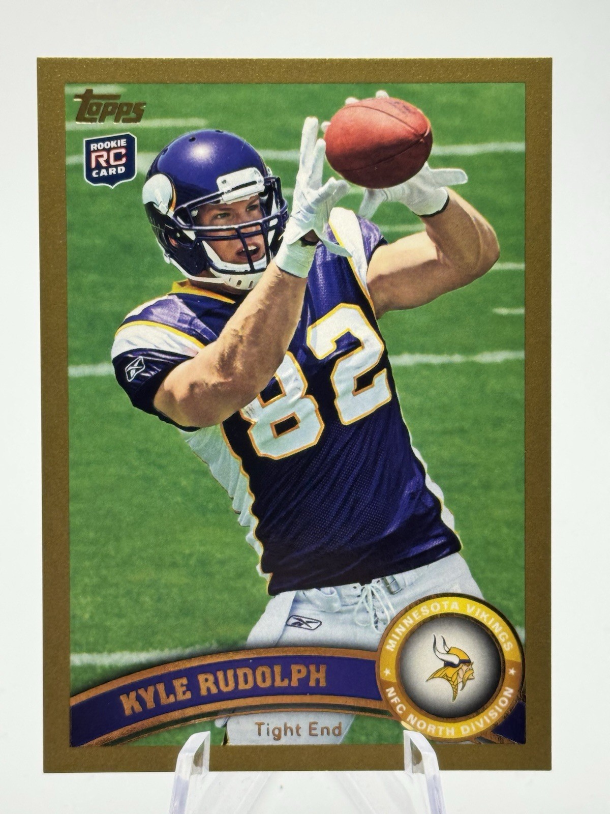 Kyle Rudolph Topps #6 Gold