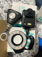 Canon Macro Ring Lite Ml-2 Macro Ring Strobe Flash W Controller Hot Shoe Canon Macro Ring Lite Ml-2 Macro Ring Strobe Flash W Controller Hot Shoe