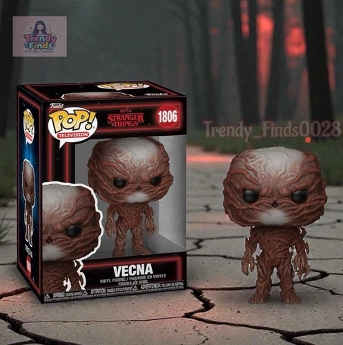 Funko Pop! Stranger Things Vecna 2.0, Vinyl Figure 3.8'' in, Sealed Boxed # 1860