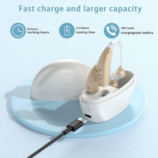 Hearing Aids Hearing Amplifiers for Seniors Rechargeable with Noise Cancelling,,