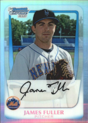 #ad 2011 Bowman Chrome Prospects Refractors #BCP51 James Fuller 799 BB $3.00