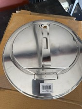 Vollrath 47494 Hinged Inset Cover for 11 1/4 qt Inset - Stainless Steel