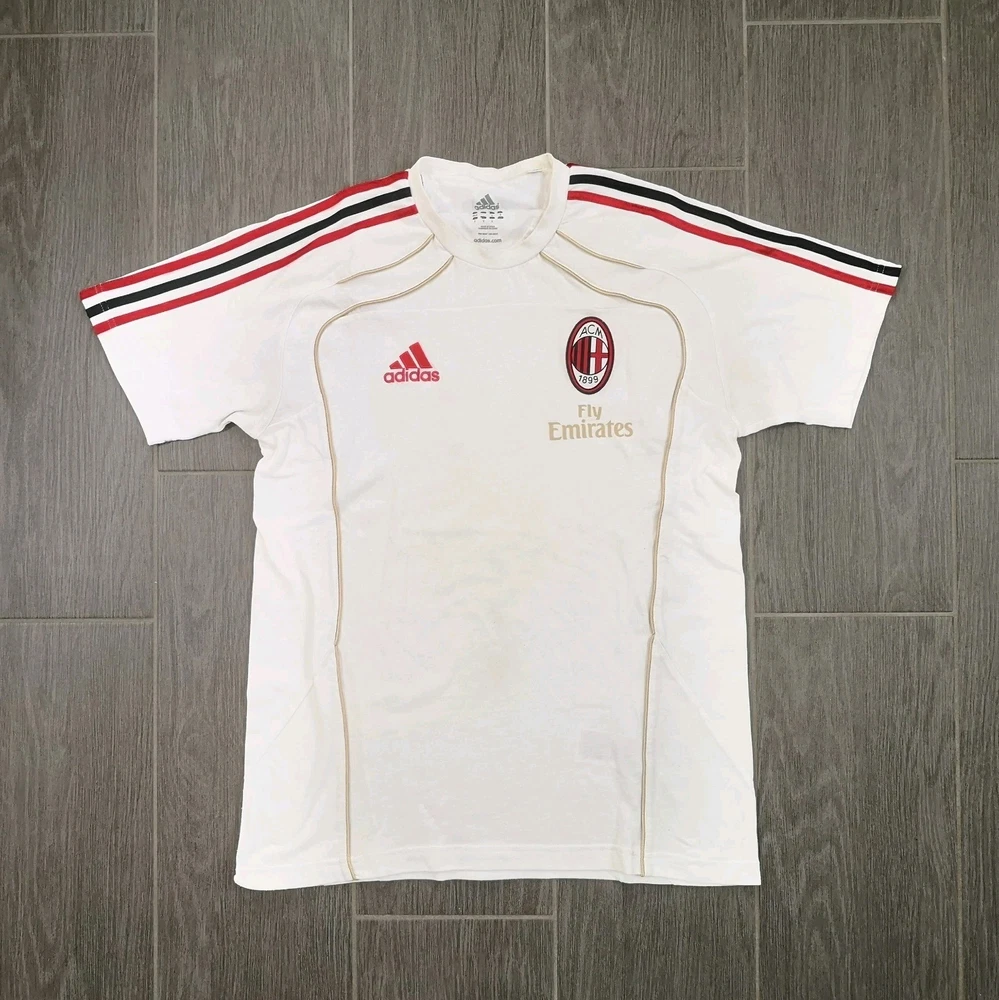 Vintage Retro 2010/11 AC Mailand Milan Traingsshirt Größe: S Fußball Adidas Fans