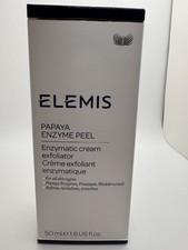  A6  Sealed ELEMIS Papaya Enzyme Peel Cream Exfoliator 1.6 oz /50 mL