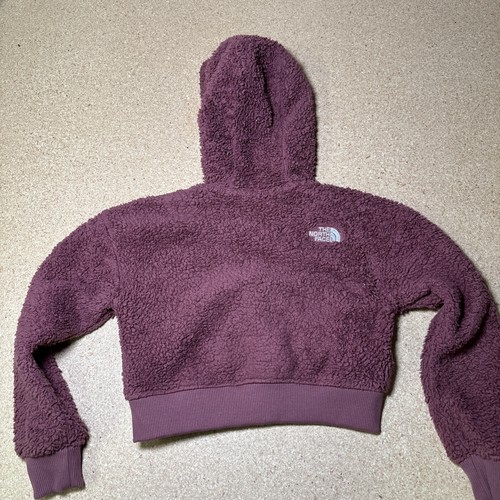The North Face Girls Suave Oso Hooded Full Zip Jacket Pink Size S Hoodie G3 - Picture 4 of 7