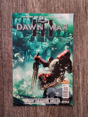Warhammer 40K Dawn of War 3 Gabriel Angelos #1 D 2017 Titan Comic      