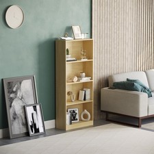 Cube 2 3 4 5 Tier Bookcase Wooden Bookshelf Shelf Storage Unit Display Stand