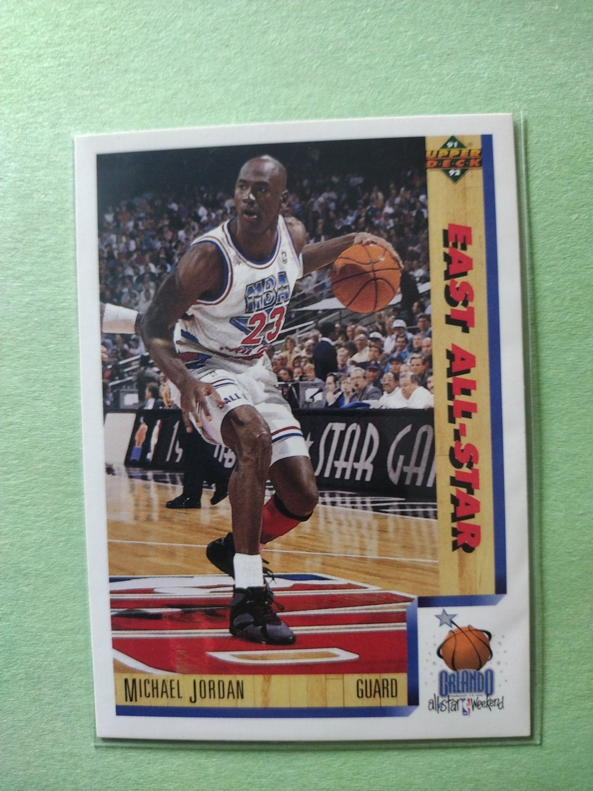 Upper Deck 1991-92 East All-Star Michael Jordan #452 Basketball Card