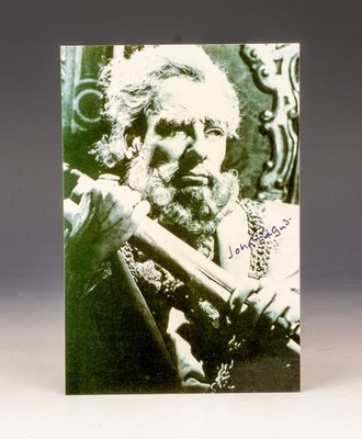 John Gielgud - Iconic King Lear British Actor - signed Autogrammfoto
