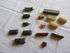 LADEGUT SPUR N  --  CONTAINER; PANZER ; HOLZ;  und anderes