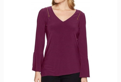 Love Scarlett Women's PM Petite Medium Top CHERRY Wine B27Z
