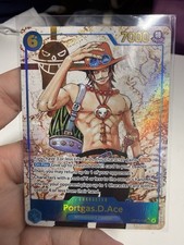 One Piece TCG Portgas D. Ace OP13 119 Alt Art SEC Carrying on His Will