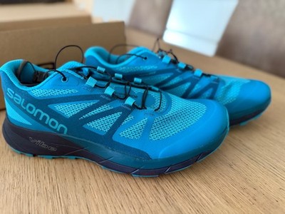 Salomon Sense Ride W - Damen Trailrunningschuhe - Blau/Hellblau 39 1/3