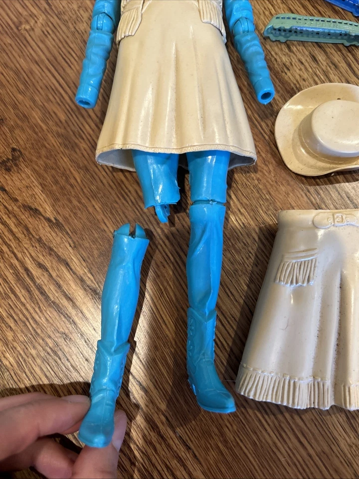 Figuras de acción vintage de Marx "Lo mejor del oeste", Jane/Jamie West años 60 Foto 4 de 4