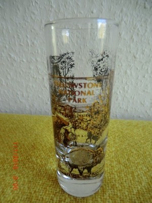 Yellowstone National Park  - Andenken Glas - Höhe ca. 10 cm