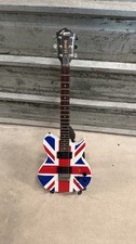 Rare Lyon by Washburn Def Leppard Union Jack Electric Guitar