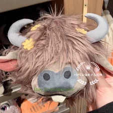 Authentic Shanghai Disney 2025 Zootopiai Cartoon Yax the Yak Crossbody Bag New