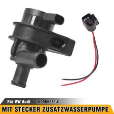 Mit Stecker Auto Zusatzwasserpumpe Kühlwasserpumpe Wasserumwälzpumpe 1K0965561J