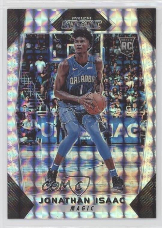 2017-18 Panini Prizm Mosaic Jonathan Isaac #59 04dh
