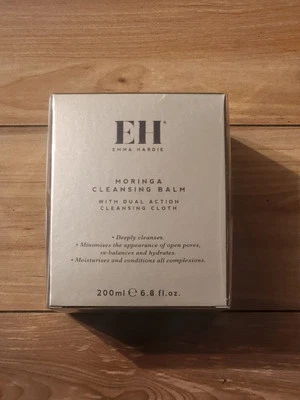 Emma Hardie Moringa Cleansing Balm Dual Cleansing Cloth 200ml RRP£75 Sealed