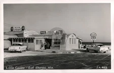 Little Casino Gulf Shores Alabama AL Cline RPPC Photo Postcard COPY