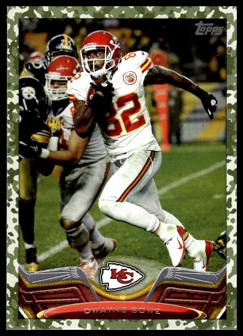 2013 Topps #151 Dwayne Bowe Camo #/399