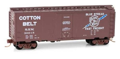 Cotton Belt Route 40' Standard Box Car Micro-Trains MTL#021 00 550 N Scale