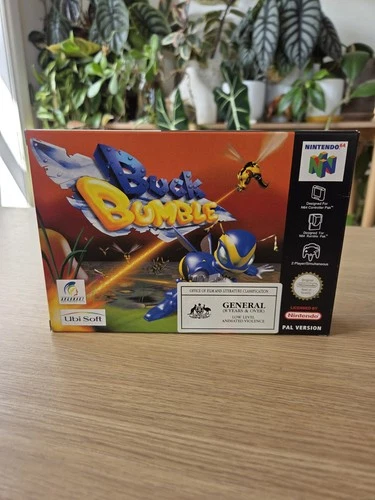 Buck Bumble 64 - Nintendo 64 - N64 - AUS PAL - VGC