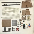 VTG 1978 Playmobil Pirate Ship, Figures, Replacement PARTS & PIECES LOT