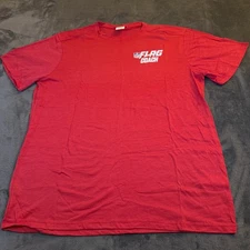 Augusta Sportswear NFL Flag Football Coach Red T Shirt Adult Large