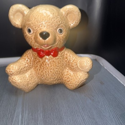 Goebel Teddy Bear Figurine Hummel West Germany W vtg bow cub