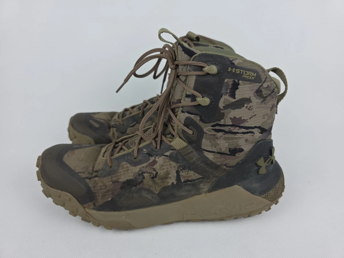 Men’s Under Armour HOVR Storm Proof Tactical Boots, Sz 8, Camo, see pics! Men main image 4
