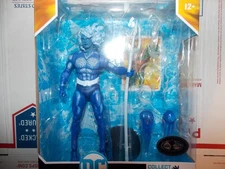 DC Multiverse Platinum ,Justice League Task Force, Loose Blue Aquaman Figure