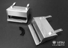 LESU Alum Step Tool Box G 6066 Metal for 1/14 Tamiya RC Tractor King Grand