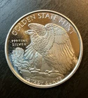 🤩1/2 oz .999 Fine Silver Walking Liberty Round GSM