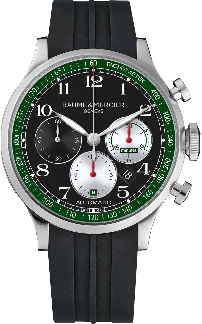 Механические (автоматические) наручные часы Baume & Mercier с хронографом