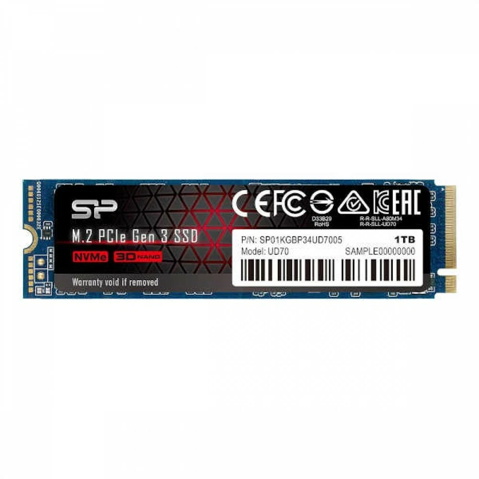 Silicon Power UD70 Series SSD 1TB M.2 2280 NVMe PCIe 3.0x4 Fedex DHL From Japan - Image 2 of 4