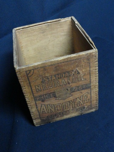 Snake-Oil Advertising Box Portland ME Standard Neuralgic Anodyne Quack Medicine - Picture 7 of 11