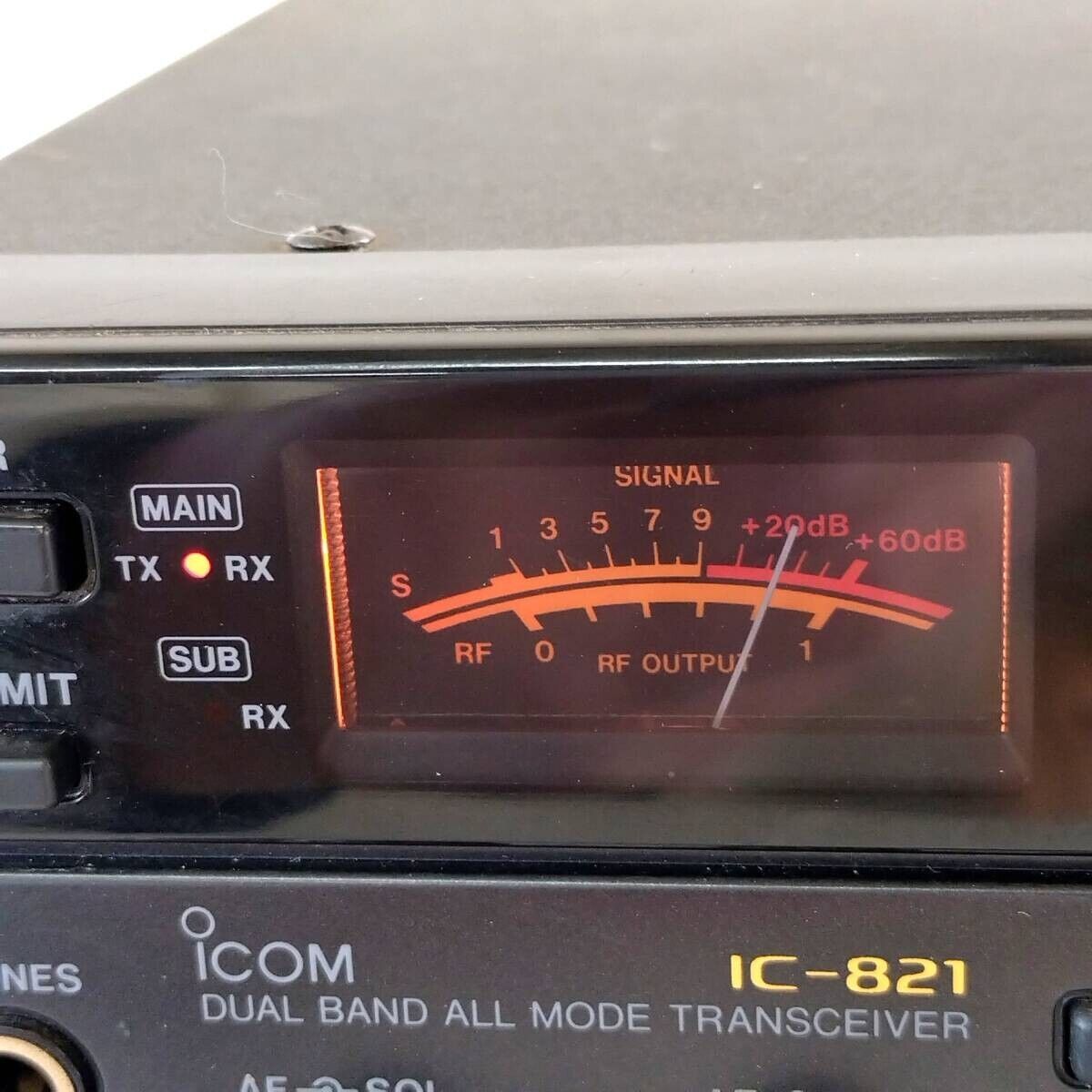 ICOM IC-821D KV208(J-mark) 144/430MHz All-mode Transceiver ICOM IC-821D KV208(J-mark) 144/430MHz All-mode Transceiver